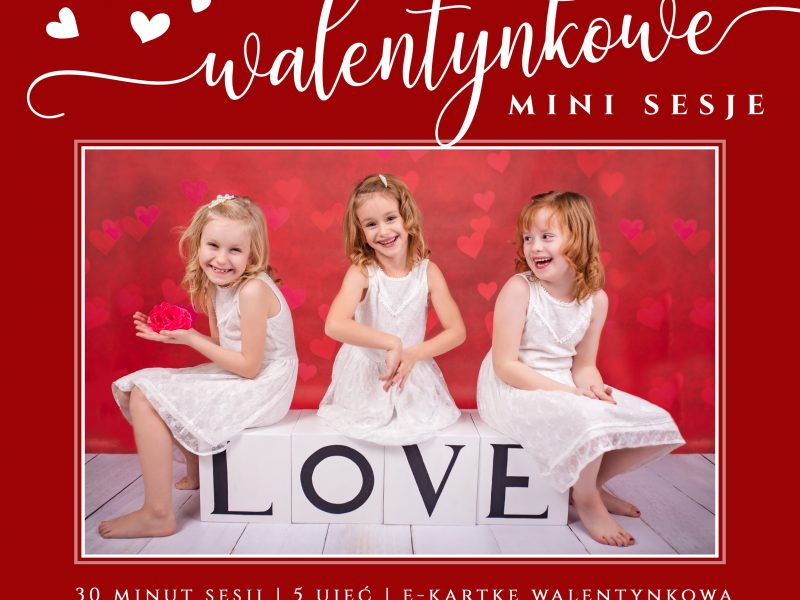 Walentynkowe mini sesje Rybnik